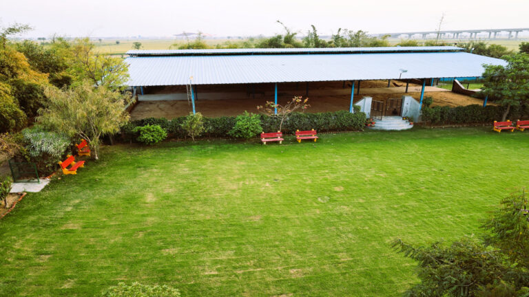 Arial Garden View Shreejee The Farm
