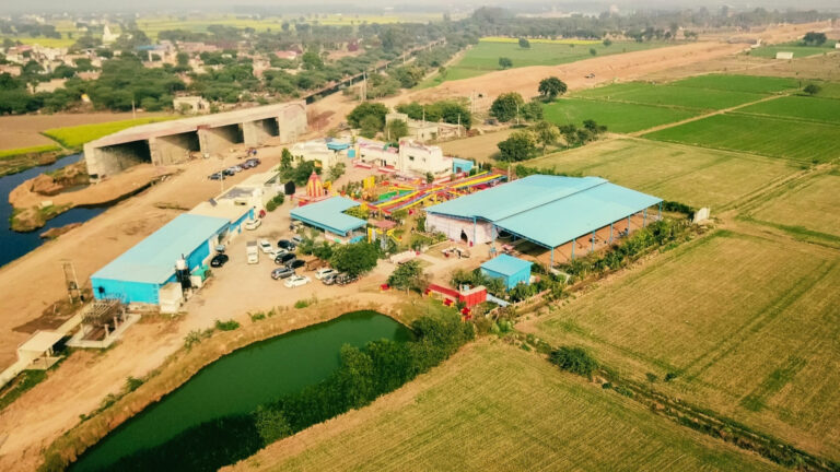 Arial View Of Shreejee The Farm