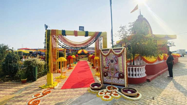 Wedding Entry at Shreejee The Farm